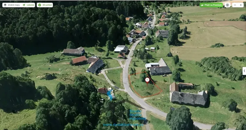 Prodej pozemku pro bydlení, Pohledy, 748 m2