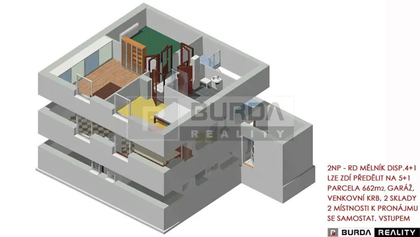 Prodej rodinného domu, Mělník, Komenského, 203 m2