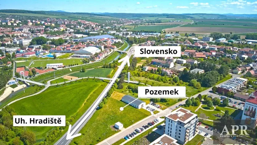 Prodej komerčního pozemku, Uherský Brod, 1219 m2
