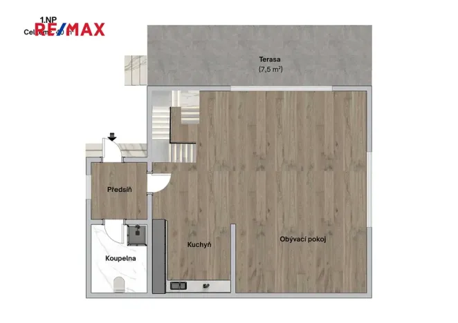 Prodej chaty, Zbraslavice, 70 m2