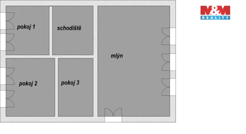 Prodej historického objektu, Machov, 268 m2