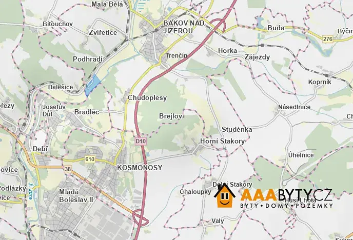 Prodej louky, Bradlec, 123742 m2