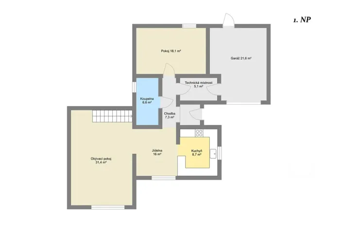 Prodej rodinného domu, Černé Voděrady, Zvánovická, 237 m2