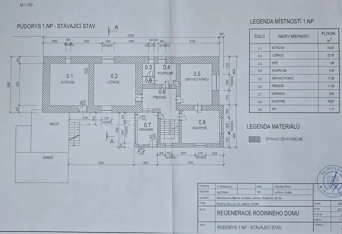 Prodej rodinného domu, Leština u Světlé, 236 m2
