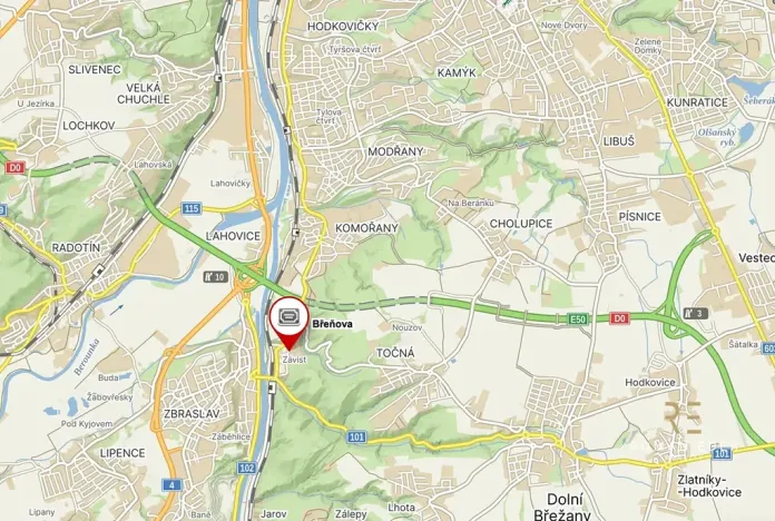 Prodej pozemku pro bydlení, Praha - Zbraslav, Břeňova, 837 m2