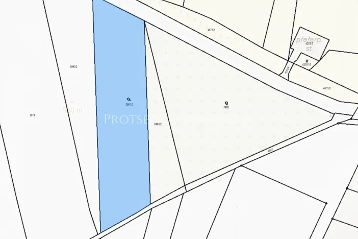 Prodej zahrady, Chotěboř, Hromádky z Jistebnice, 5327 m2