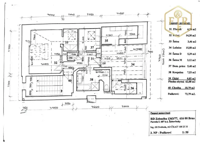 Prodej rodinného domu, Brno, Zeleného, 205 m2