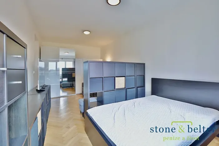 Pronájem bytu 1+1, Praha - Žižkov, Malešická, 43 m2