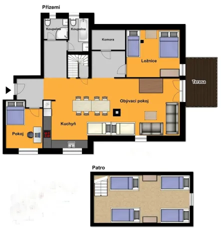 Prodej bytu 4+kk, Velké Karlovice, 135 m2