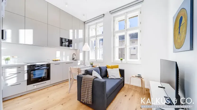 Pronájem bytu 2+kk, Hradec Králové, Eliščino nábřeží, 30 m2