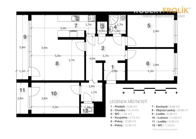 Pronájem bytu 4+kk, Praha - Ruzyně, Dědinská, 90 m2