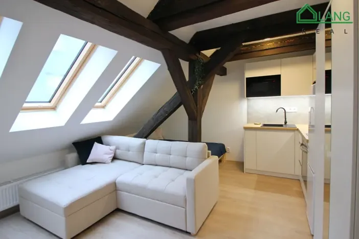 Pronájem bytu 1+kk, Brno, Francouzská, 28 m2