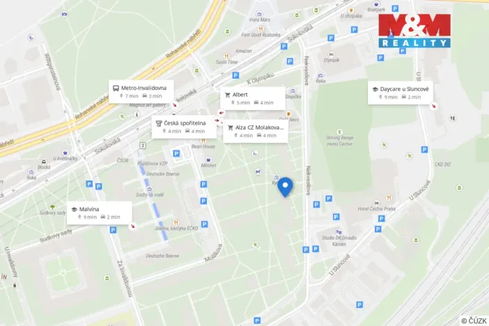 Prodej bytu 3+kk, Praha - Karlín, Nekvasilova, 56 m2