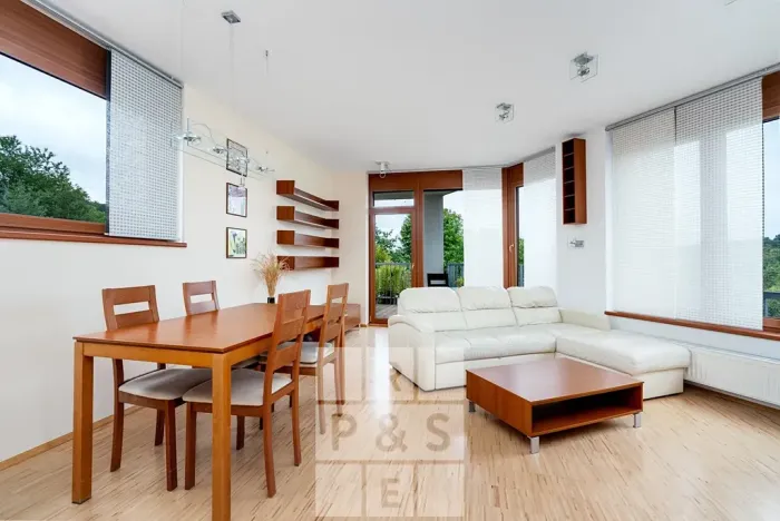 Pronájem bytu 3+kk, Praha - Smíchov, Na Císařce, 78 m2