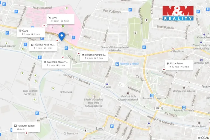 Pronájem bytu 3+kk, Rakovník - Rakovník II, Dukel. hrdinů, 94 m2