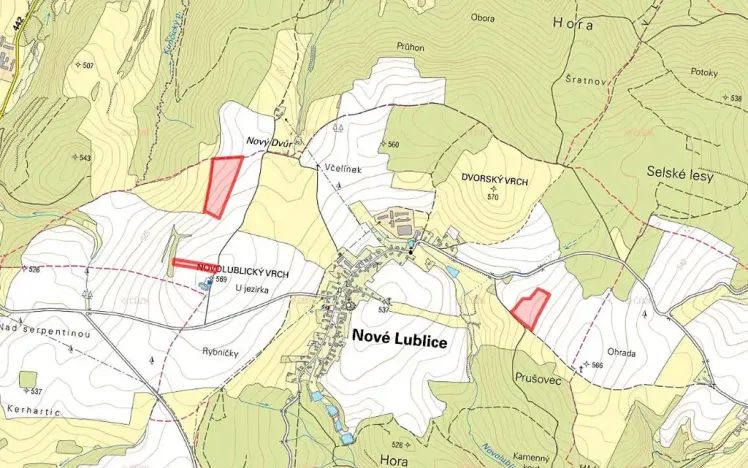 Prodej pole, Nové Lublice, 28724 m2
