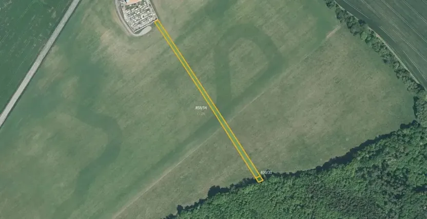 Prodej pole, Roštín, 5325 m2