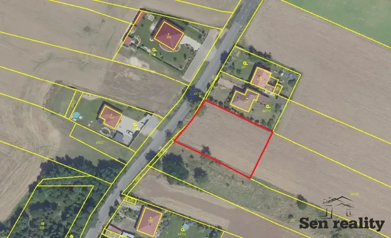 Prodej pozemku pro bydlení, Tatce, Na Stachově, 1600 m2