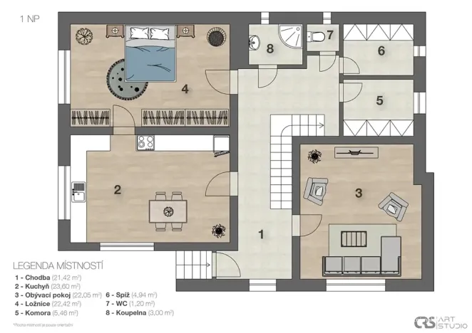 Prodej rodinného domu, Praha - Čakovice, Krystalová, 192 m2