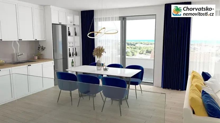 Prodej bytu 3+kk, Povljana, Chorvatsko, 88 m2