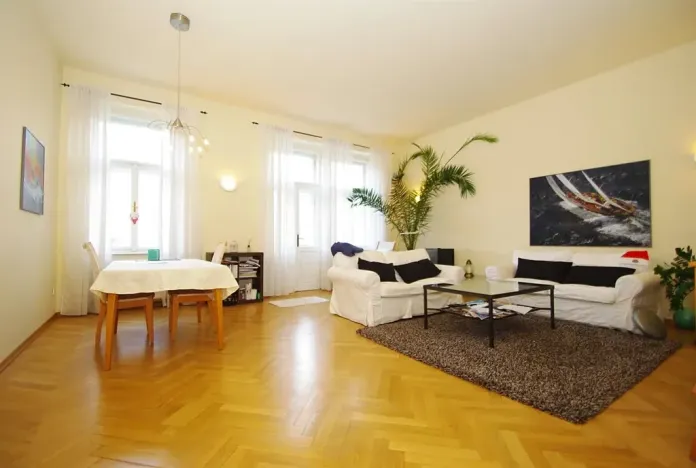 Pronájem bytu 3+1, Praha - Vinohrady, Polská, 100 m2