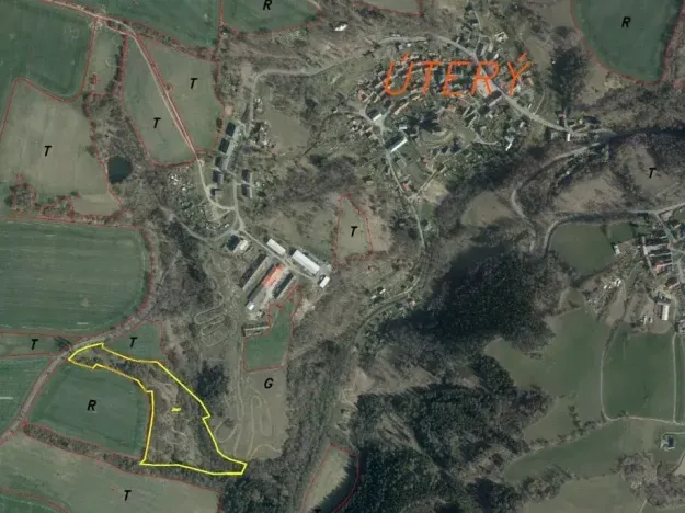 Dražba louky, Úterý, 34244 m2