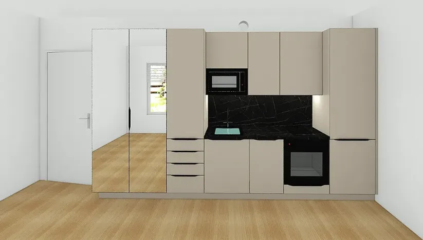 Pronájem bytu 1+kk, Praha - Ruzyně, Stočesova, 37 m2