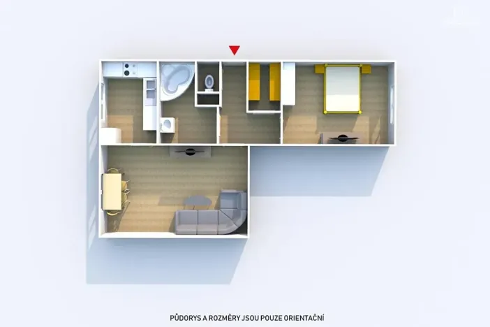 Prodej bytu 2+1, Plzeň, Tichá, 60 m2