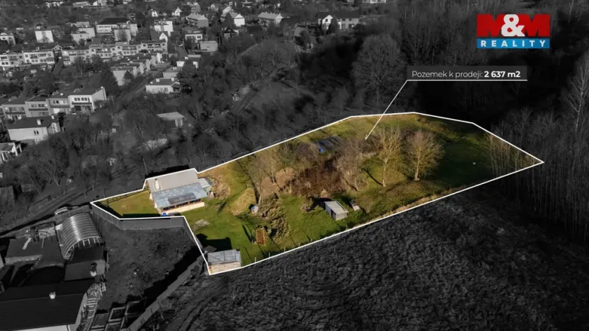 Prodej zahrady, Jablůnka, 2637 m2