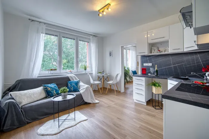 Pronájem bytu 1+1, Chomutov, Arbesova, 36 m2