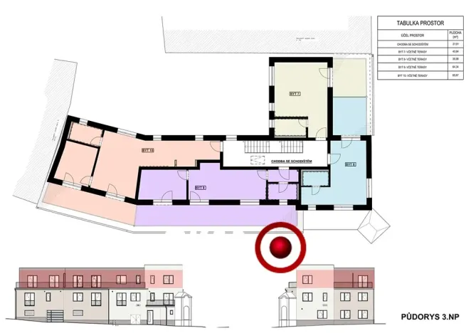 Prodej bytu 2+kk, Ivančice, 50 m2