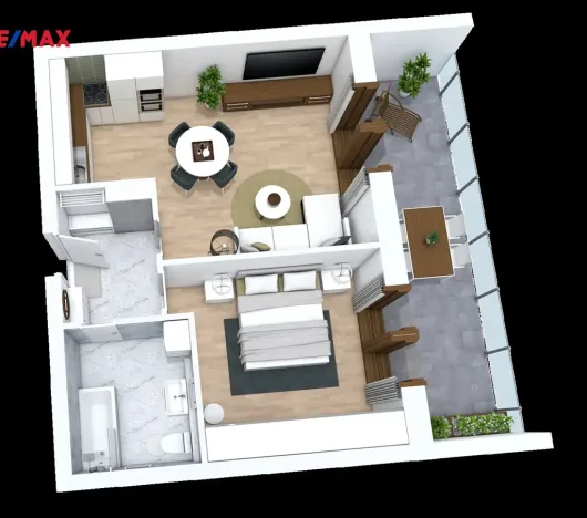 Prodej bytu 2+kk, Třeština, 68 m2