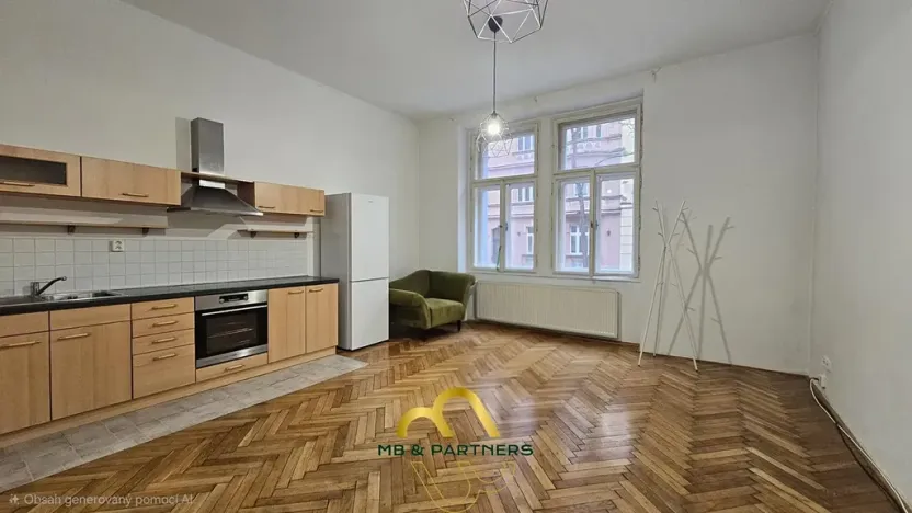 Pronájem bytu 2+kk, Praha - Vinohrady, Mánesova, 62 m2