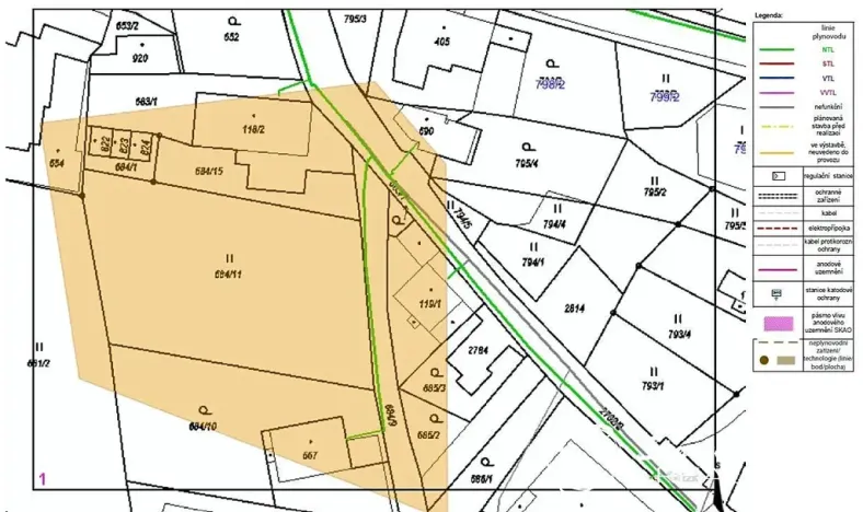 Prodej pozemku pro bydlení, Lučany nad Nisou, 2111 m2