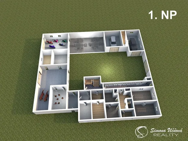 Prodej vícegeneračního domu, Makov, 286 m2