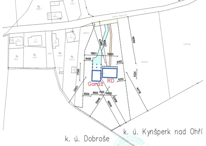 Prodej pozemku pro bydlení, Kynšperk nad Ohří, Petra Bezruče, 4145 m2