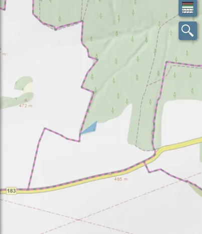 Prodej lesa, Blížejov - Lštění, 1122 m2