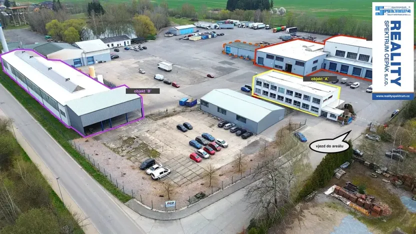 Pronájem kanceláře, Lišov, Hůrecká, 235 m2