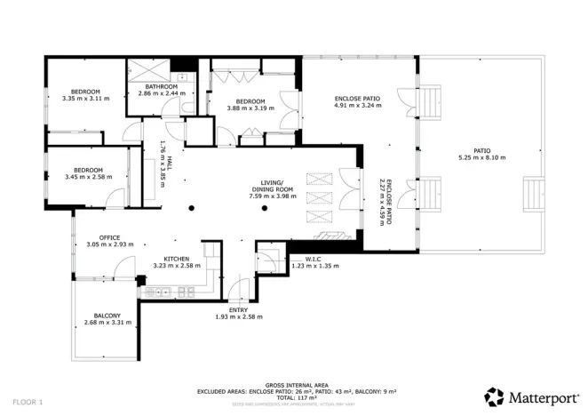 Prodej bytu 4+kk, Praha - Košíře, U Vojanky, 126 m2