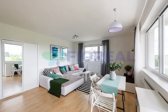 Pronájem bytu 1+kk, Praha - Uhříněves, Václava Trojana, 34 m2