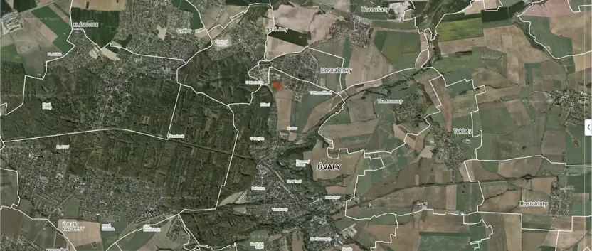 Prodej podílu pozemku pro bydlení, Úvaly, 7795 m2