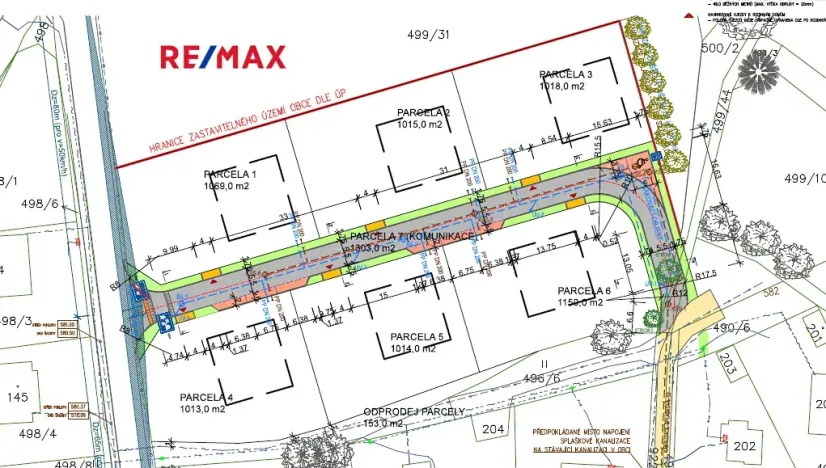 Prodej pozemku pro bydlení, Humpolec, 7831 m2