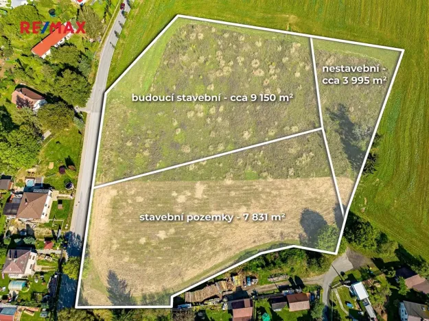 Prodej pozemku pro bydlení, Humpolec, 20976 m2