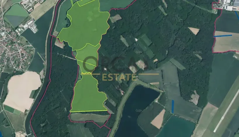 Prodej lesa, Kostelany nad Moravou, 58008 m2