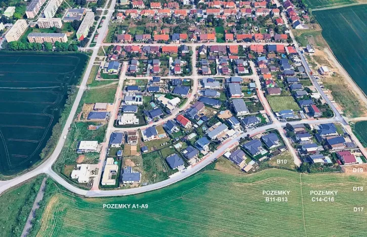 Prodej pozemku pro bydlení, Hrušovany u Brna, Pod Střediskem, 752 m2