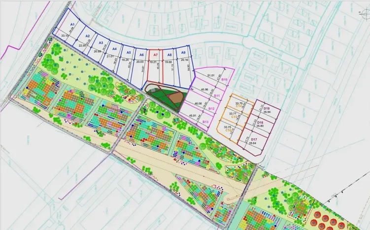 Prodej pozemku pro bydlení, Hrušovany u Brna, Pod Střediskem, 898 m2
