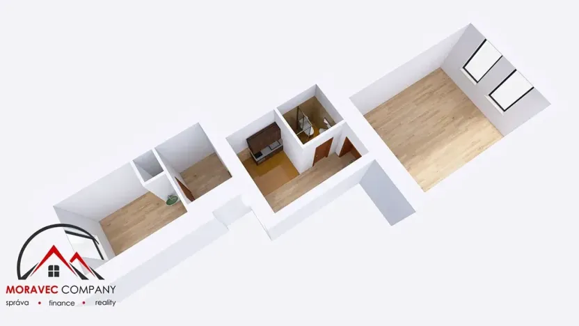 Pronájem bytu 2+1, Ostrava, Mariánskohorská, 51 m2