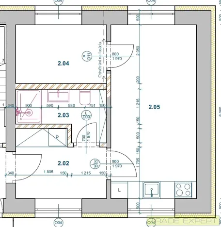 Prodej bytu 2+kk, Otmíče, 36 m2
