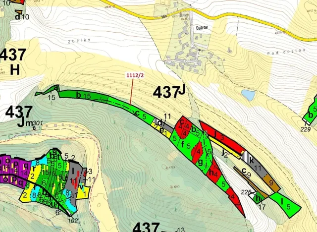 Dražba lesa, Žďárec, 5233 m2
