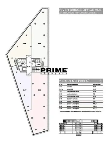 Pronájem kanceláře, Praha - Hlubočepy, Strakonická, 117 m2